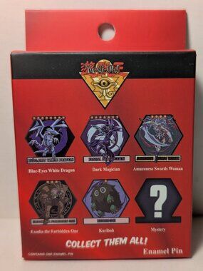 Yugioh Mystery Series Enamel Pin Box Official Konami Collectible Badges